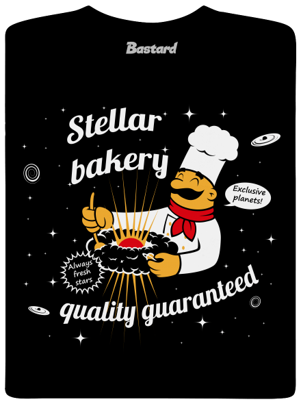 Stellar bakery detské tričko Black