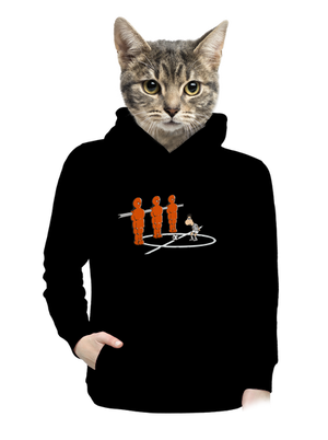 dámska mikina klokanka