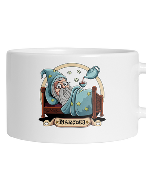Marodej hrnček makronka White