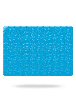 Bez potlače puzzle White