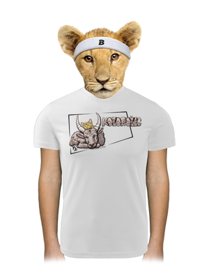 Mačací horoskop: Kozorožec detské športové tričko White