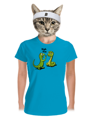 High Five dámske športové tričko Blue Atol