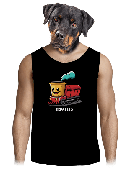Expresso pánske tielko Black