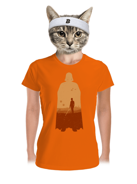 Skywalker dámske športové tričko Neon Orange