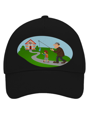 Naspäť do školy šiltovka baseballka Black