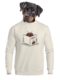 unisex mikina bez kapucne