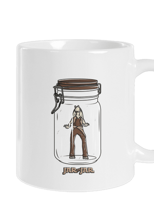 Jar in jar klasický hrnček White