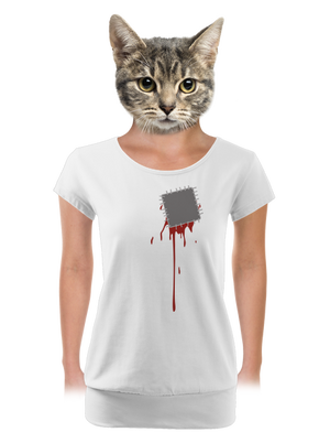 dámske tričko s lemom