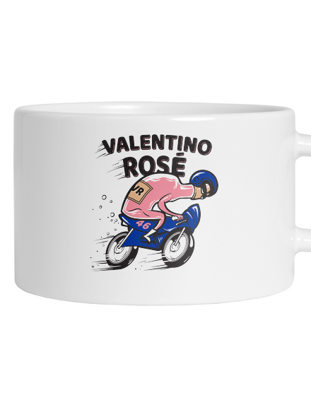 Valentino Rosé hrnček makronka White