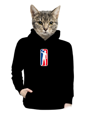 dámska mikina klokanka