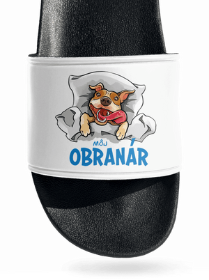 Môj obranár šľapky White