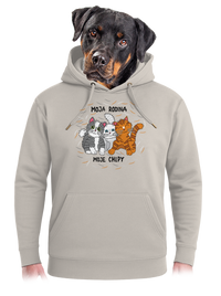 unisex mikina premium