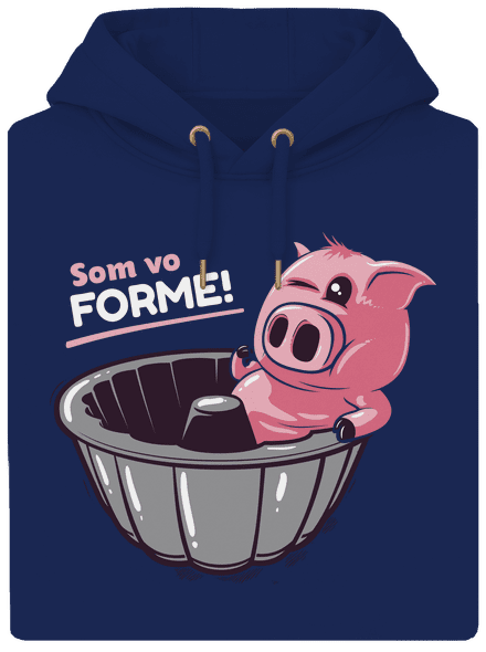 Vo forme unisex mikina premium Navy