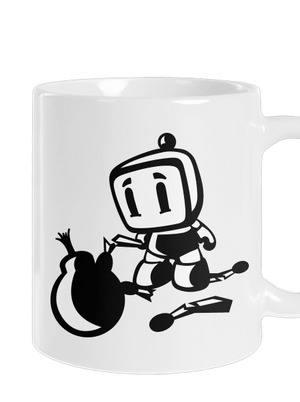 Bomberman klasický hrnček White