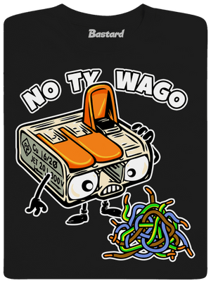 Wago svorka pánske tričko Black