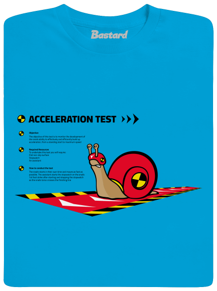 Snail test detské tričko Atoll