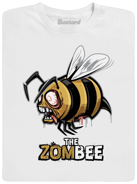 ZomBee - žltá detské tričko White