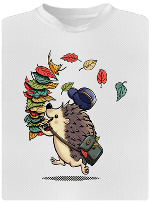 Listár detské športové tričko White