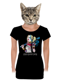 dámske tričko s lemom