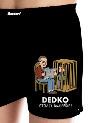 Dedko stráži najlepšie pánske trenky Black