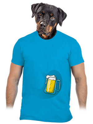 V bruchu pánske tričko Atoll