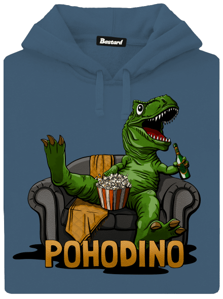 Pohodino dámska mikina klokanka Denim