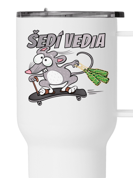 Šedí vedia - myšiak termohrnček White