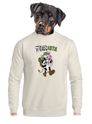 Tur na cestách unisex mikina bez kapucne Off White