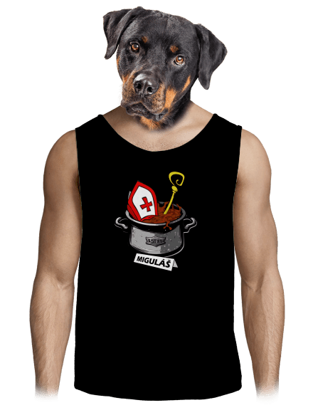 Miguláš pánske tielko Black