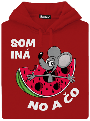 Som iná dámska mikina klokanka Red Mal