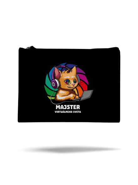 Majster virtuálneho sveta taštička Black