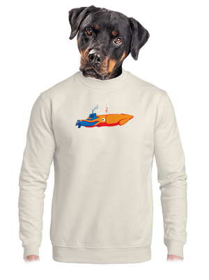 unisex mikina bez kapucne