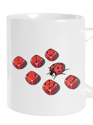 Mimikry veľký hrnček White