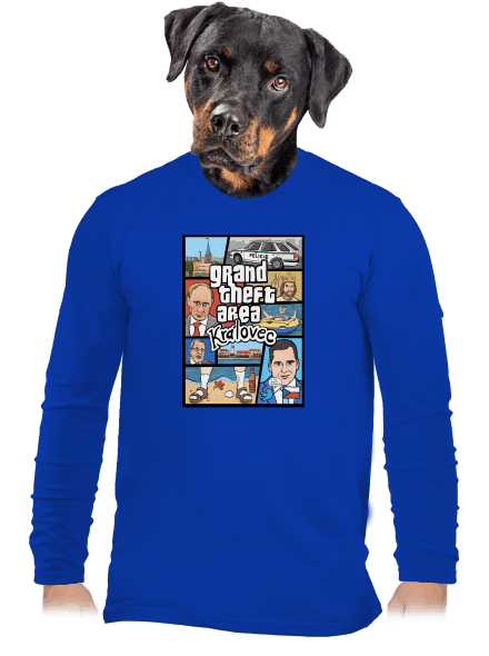 Královec pánske dlhý rukáv Royal Blue