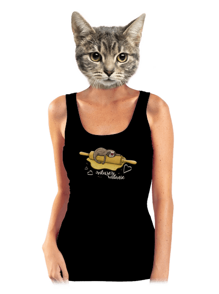 Milujem váľanie dámske tielko klasické Black