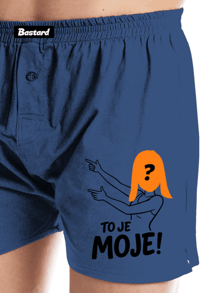To je moje so ženou pánske trenky Blue