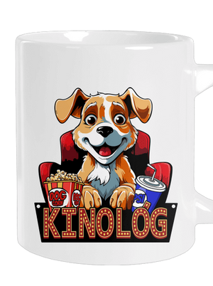 Kinológ veľký hrnček White