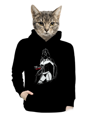 dámska mikina klokanka