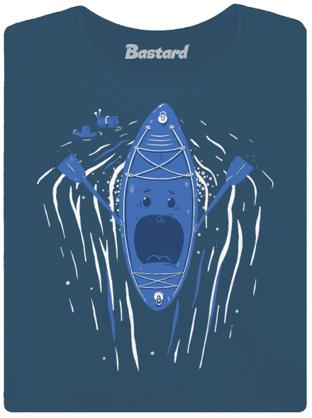 Ahhhh! dámske tričko prémium Petrol Blue