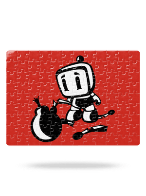 Bomberman puzzle White