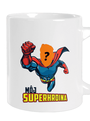 Môj superhrdina veľký hrnček White