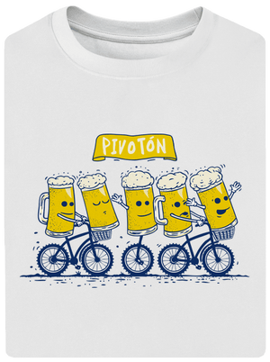 Pivotón unisex tričko oversized White