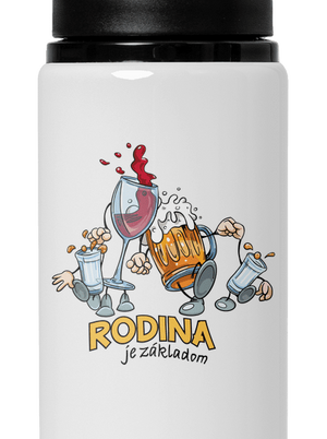 Rodina je základom flaša na vodu White