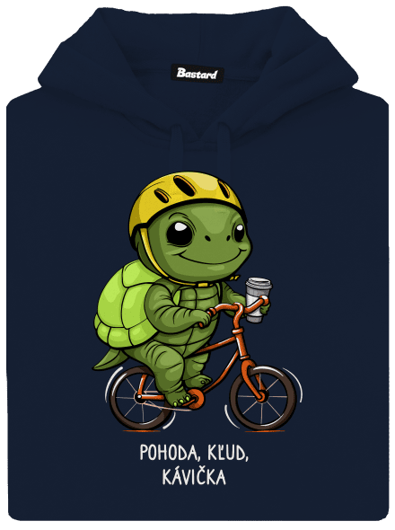 Pohoda, kľud pánska mikina klokanka Navy