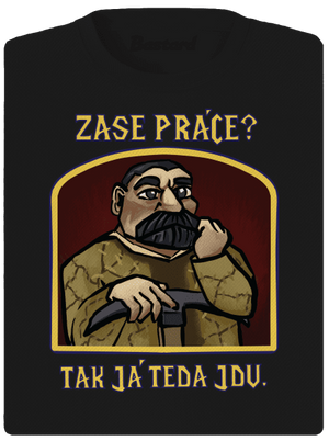 Zase práce? dámske športové tričko Black