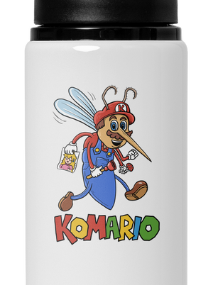 Komario flaša na vodu White