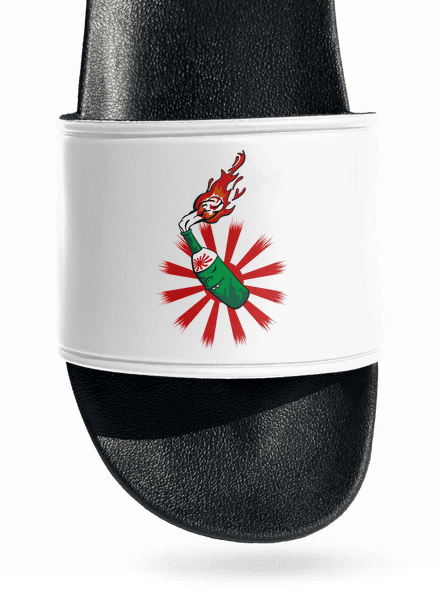 Kamikaze šľapky White