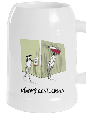 Vínový gentleman  polliter White