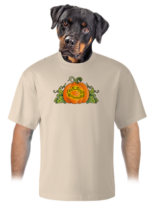 Strašidelný Halloween unisex tričko oversized Almond
