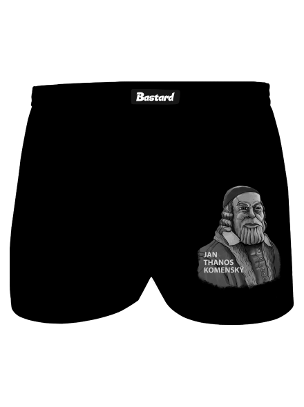 Jan Thanos Komenský pánske trenky Black